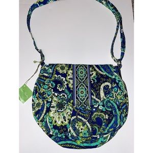 Vera Bradley NWT saddle up rhythms & blues purse